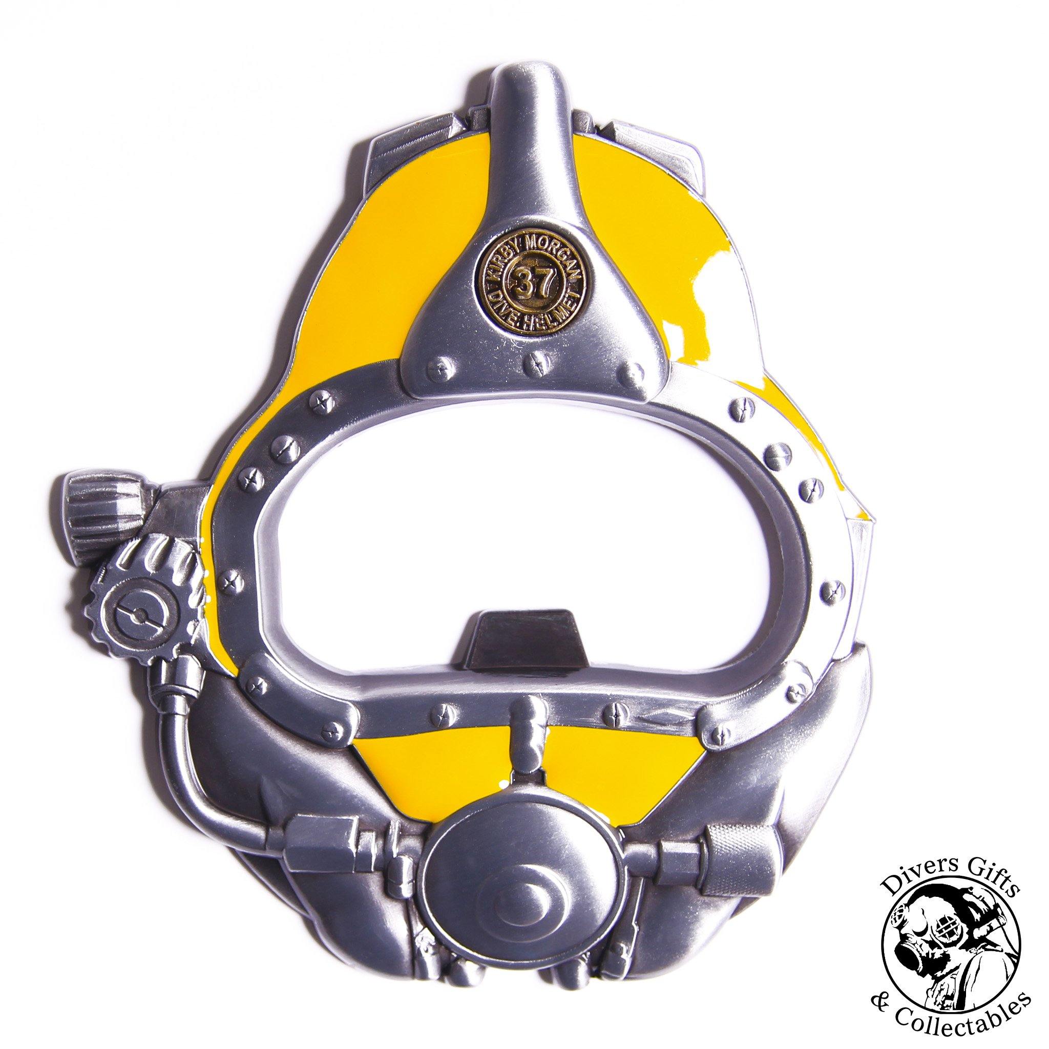 BO-09 - Kirby Morgan® Superlite® Diving Helmet Bottle Opener & Fridge –  Divers Gifts