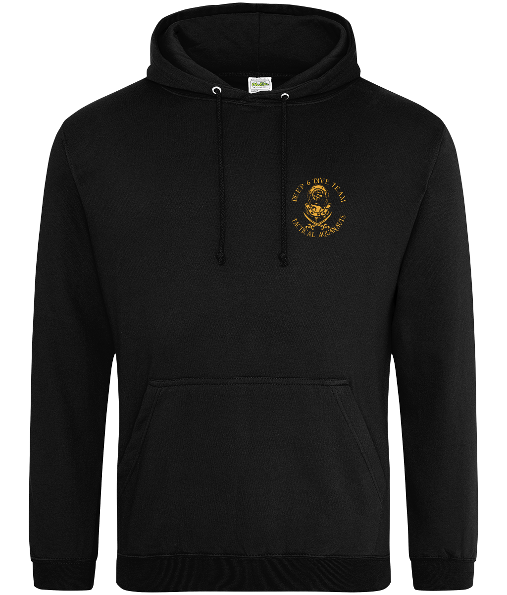 Deep 6 Dive Team - Hoodie (01) (Printed Front and Back)