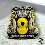 Royal Navy Clearance Diver Pin Badge