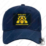 Royal Navy Clearance Diver - Rubber Velcro Patch