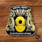 Royal Navy Clearance Diver Pin Badge