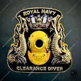 Royal Navy Clearance Diver Pin Badge
