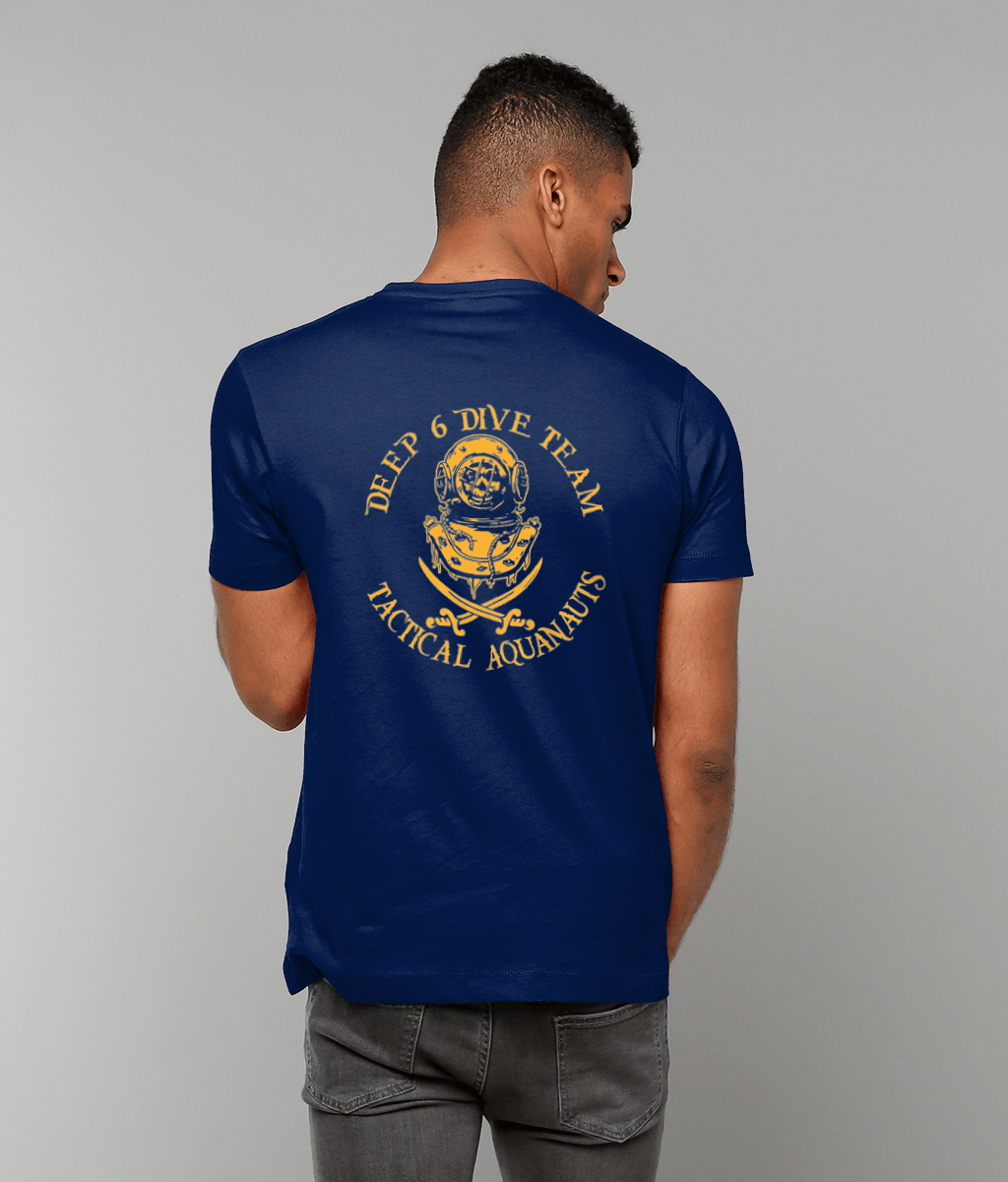 Deep 6 Dive Team - T-Shirt (01) (Printed Front and Back)