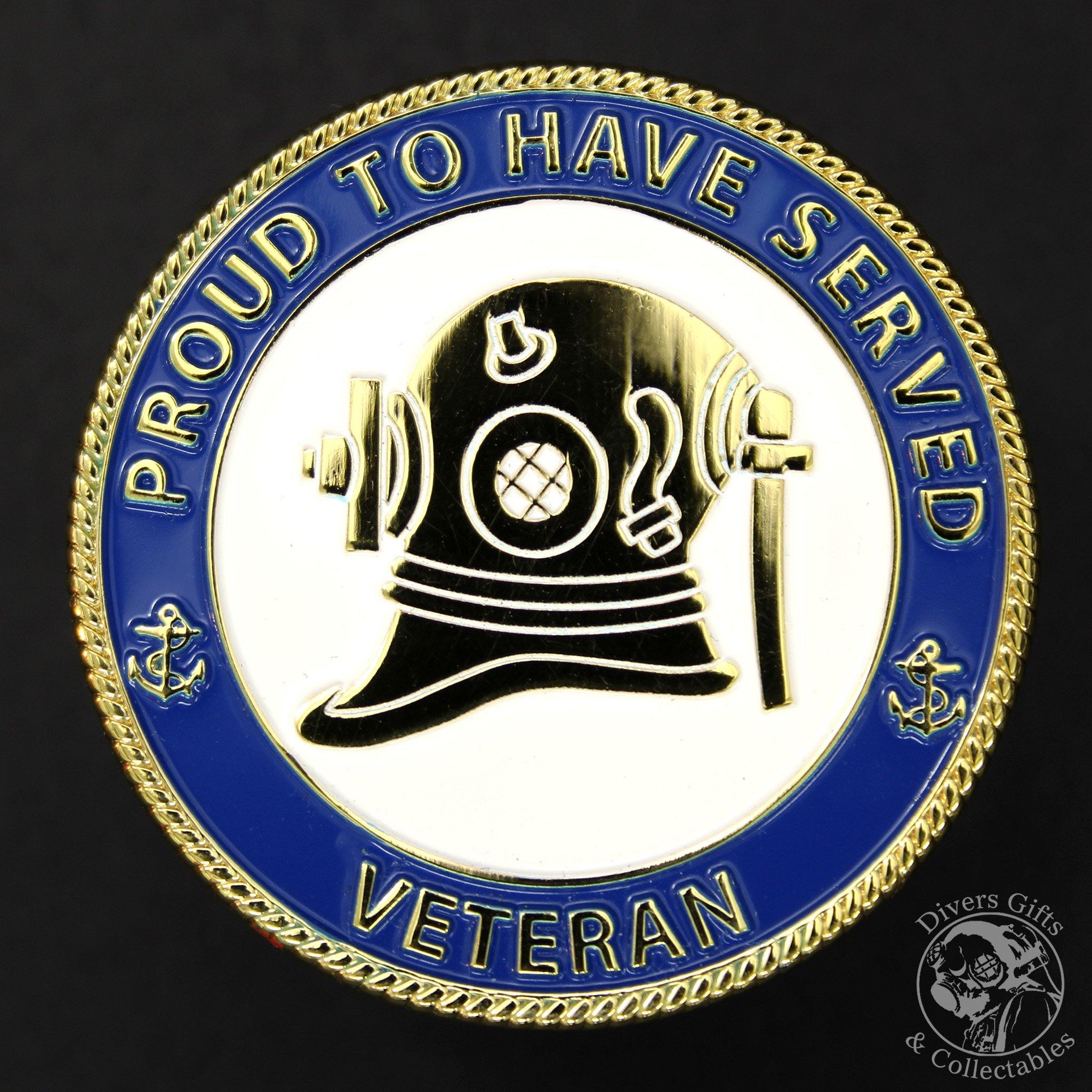 02 - Royal Navy Clearance Diver Challenge Coin – Divers Gifts