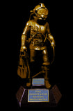 The Final Editions – No.300 of 300 Matched Triplet of Bronze Statuettes: MkV Monument, Military Diver Memorial and Deepwater Diving Monument - Divers Gifts