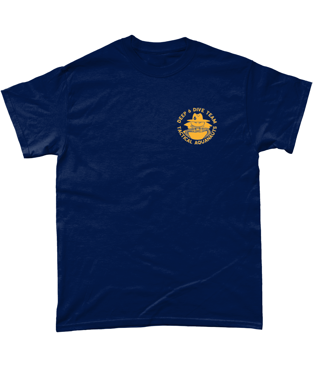 Deep 6 Dive Team - T-Shirt (03) (Printed Front and Back)