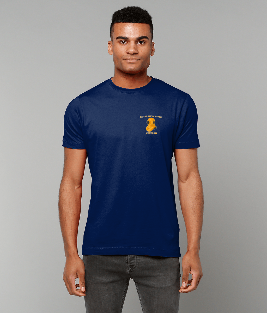 90 - Royal Navy Diver Veteran - Printed T-Shirt