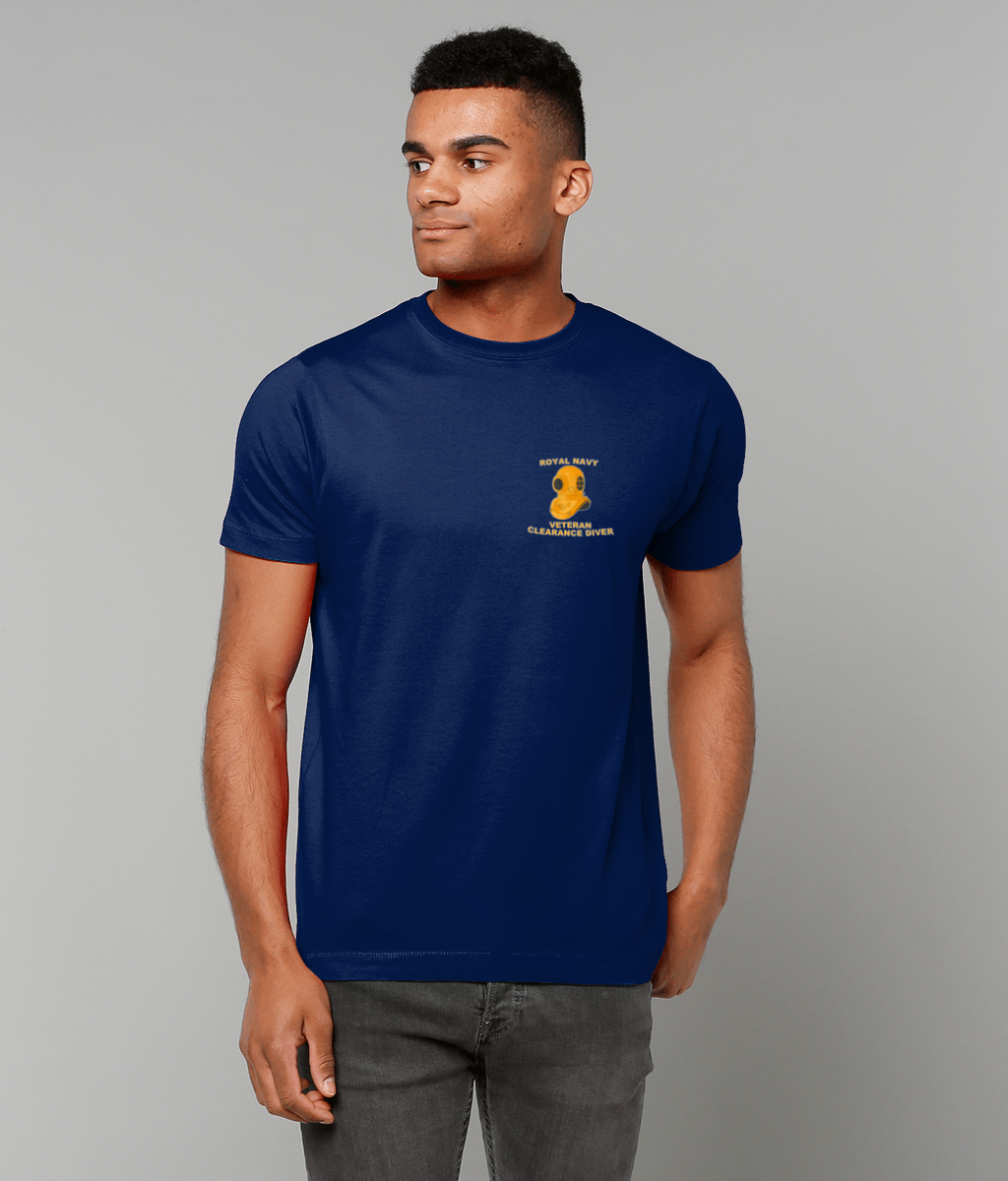 91-Royal Navy Veteran Clearance Diver - Printed T-Shirt