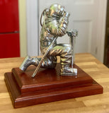 MkV Diver in metal on wooden base - Limited Edition of 8 only made! - Divers Gifts