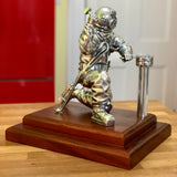 MkV Diver in metal on wooden base - Limited Edition of 8 only made! - Divers Gifts