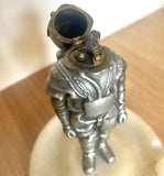 VINTAGE ANTIQUE DEEP SEA DIVER TABLE LIGHTER. - Divers Gifts