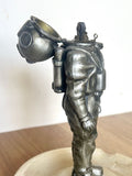VINTAGE ANTIQUE DEEP SEA DIVER TABLE LIGHTER. - Divers Gifts