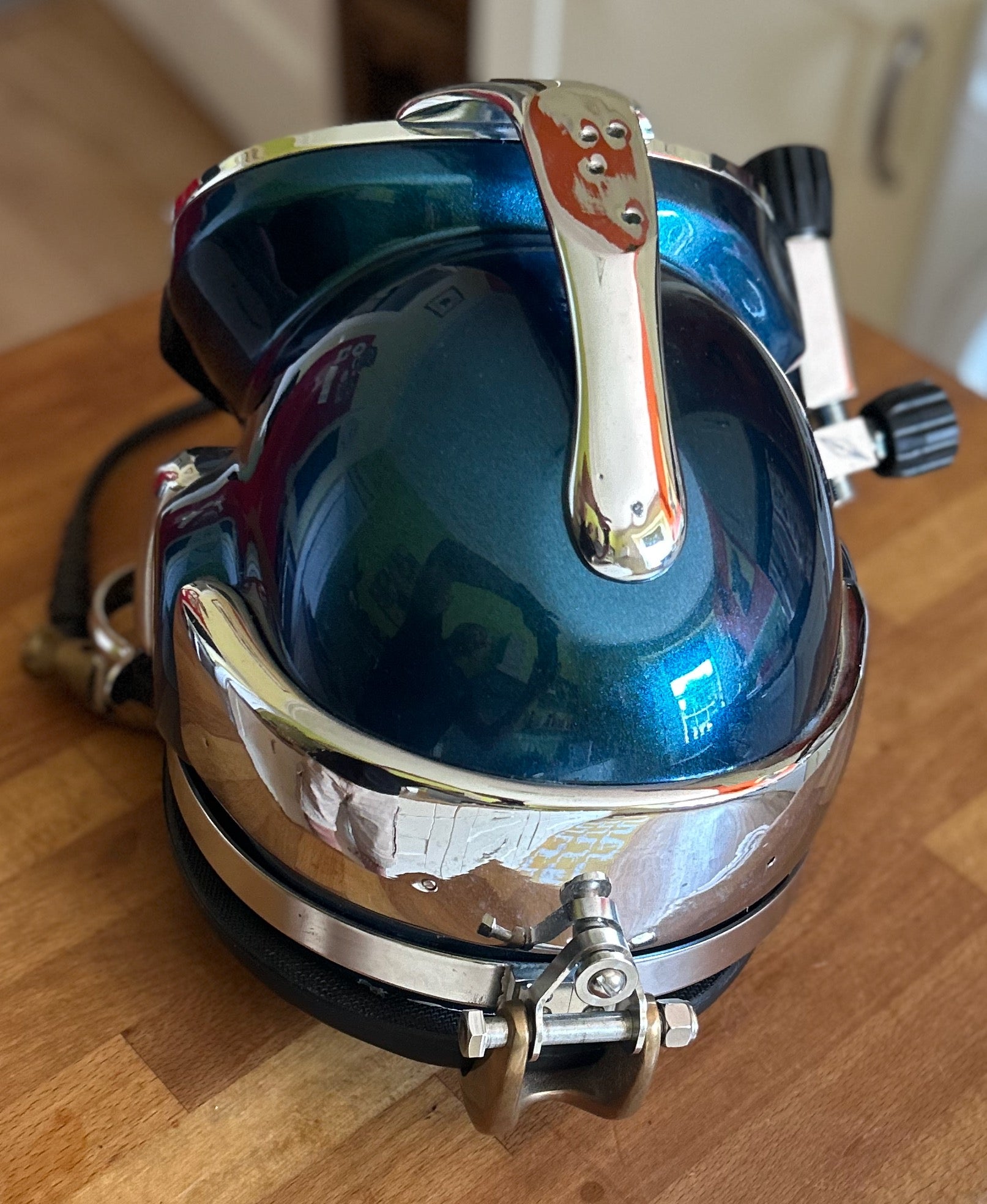 Kirby Morgan® Superlite® 37 Dive Helmet - Blue - Divers Gifts