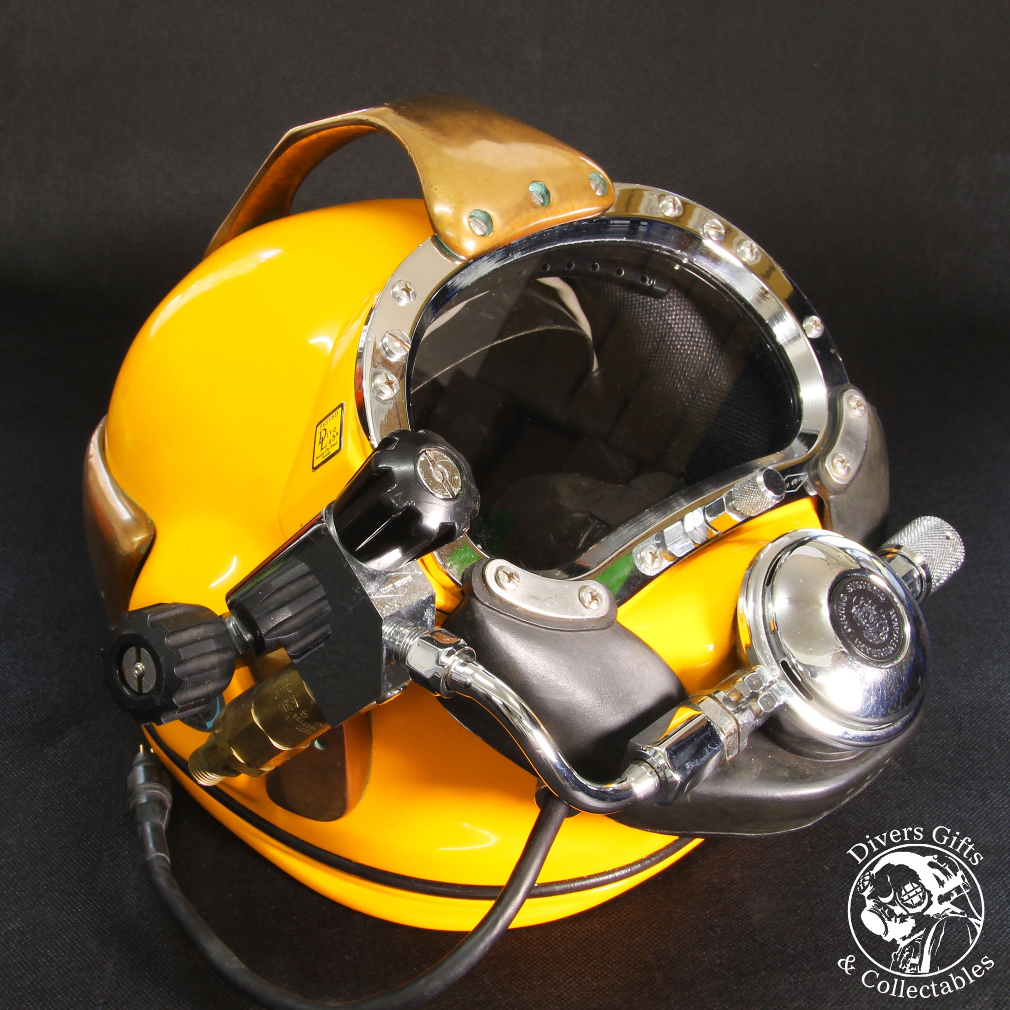 Kirby Morgan® Superlite® 17B Dive Helmet - Yellow - Divers Gifts