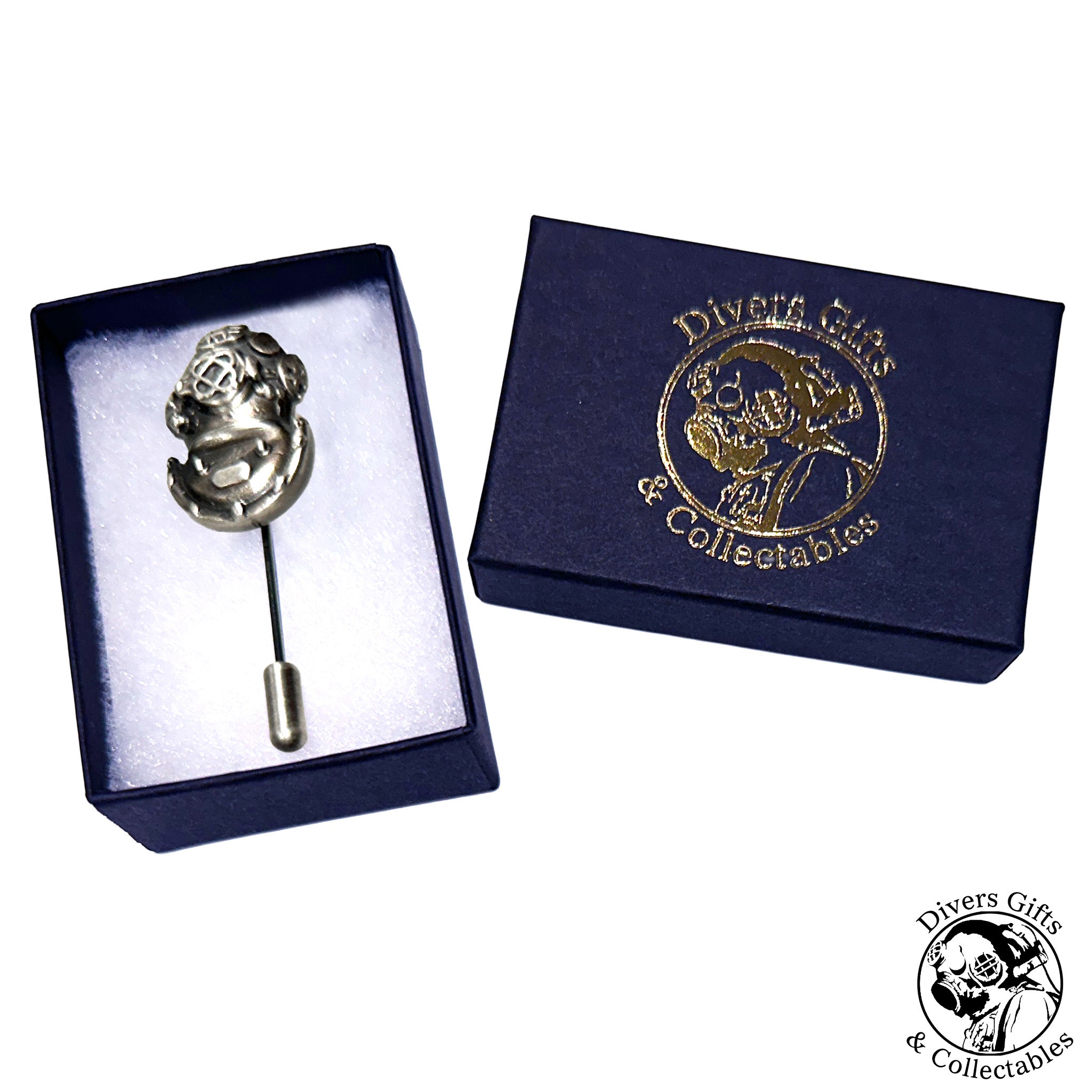 MkV Diving Helmet Lapel/Tie Pin - Divers Gifts