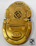 01A - MkV US Navy Challenge Coin - Brass - Divers Gifts