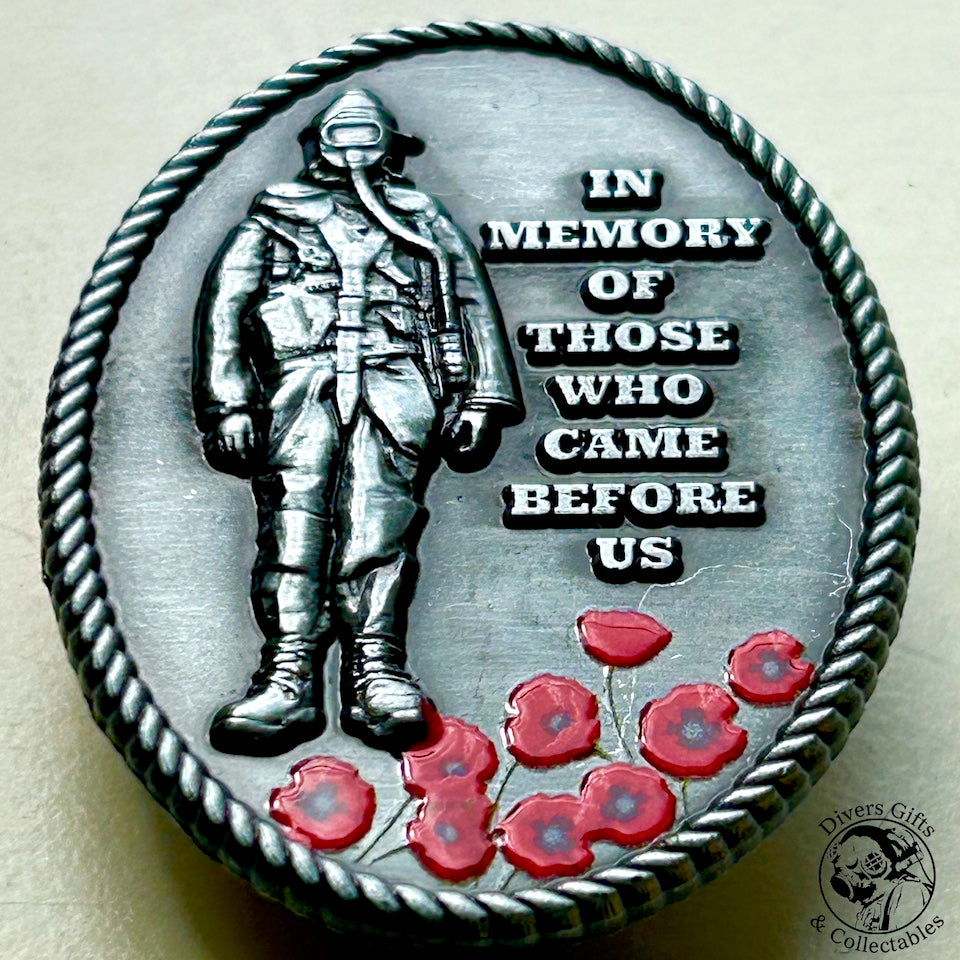 Navy Diver Remembrance Lapel Pin - Divers Gifts
