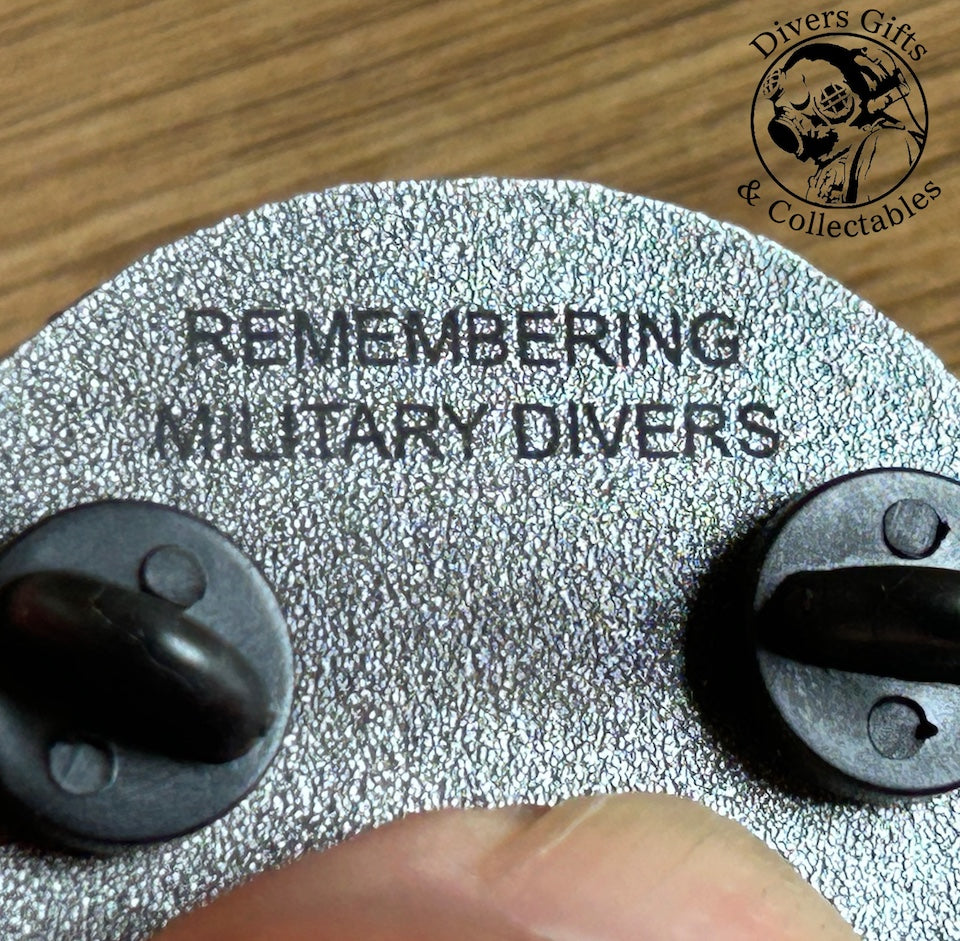 Navy Diver Remembrance Lapel Pin - Divers Gifts