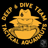 Deep 6 Dive Team - (03) (Printed Front and Back) Long Sleeve Neoteric™ Sportswear T-Shirt