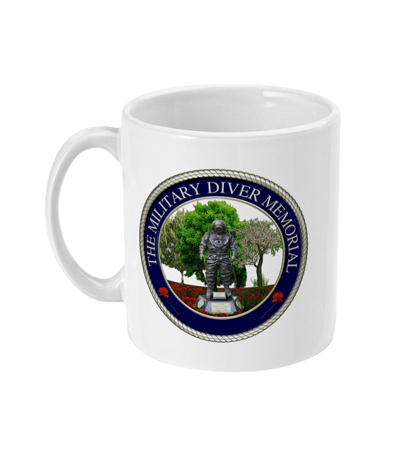 11oz Mug - Military Diver Memorial - Divers Gifts