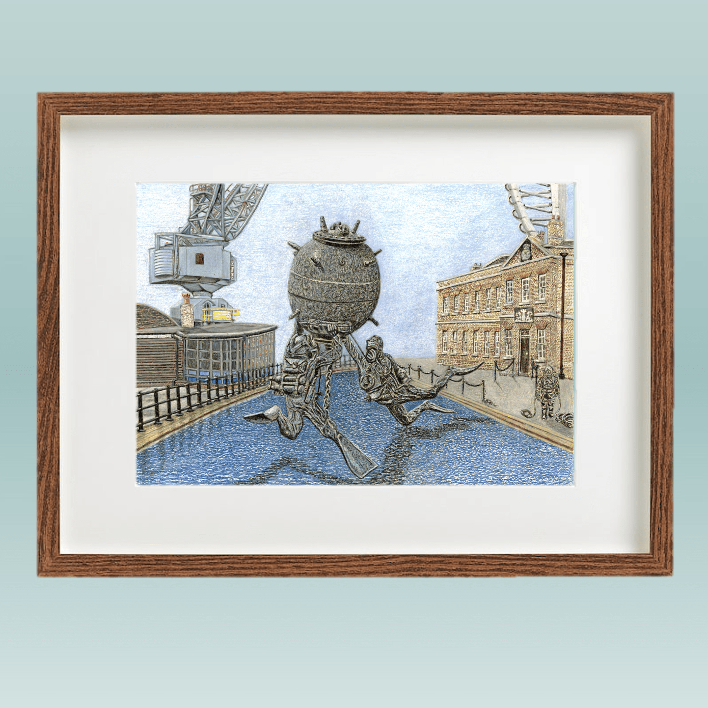 'Shed Marsden' Limited Edition Commemorative Print - Dedication of the Monument