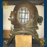 06 - US 'Morse' MkV Diving Helmet - Divers Gifts
