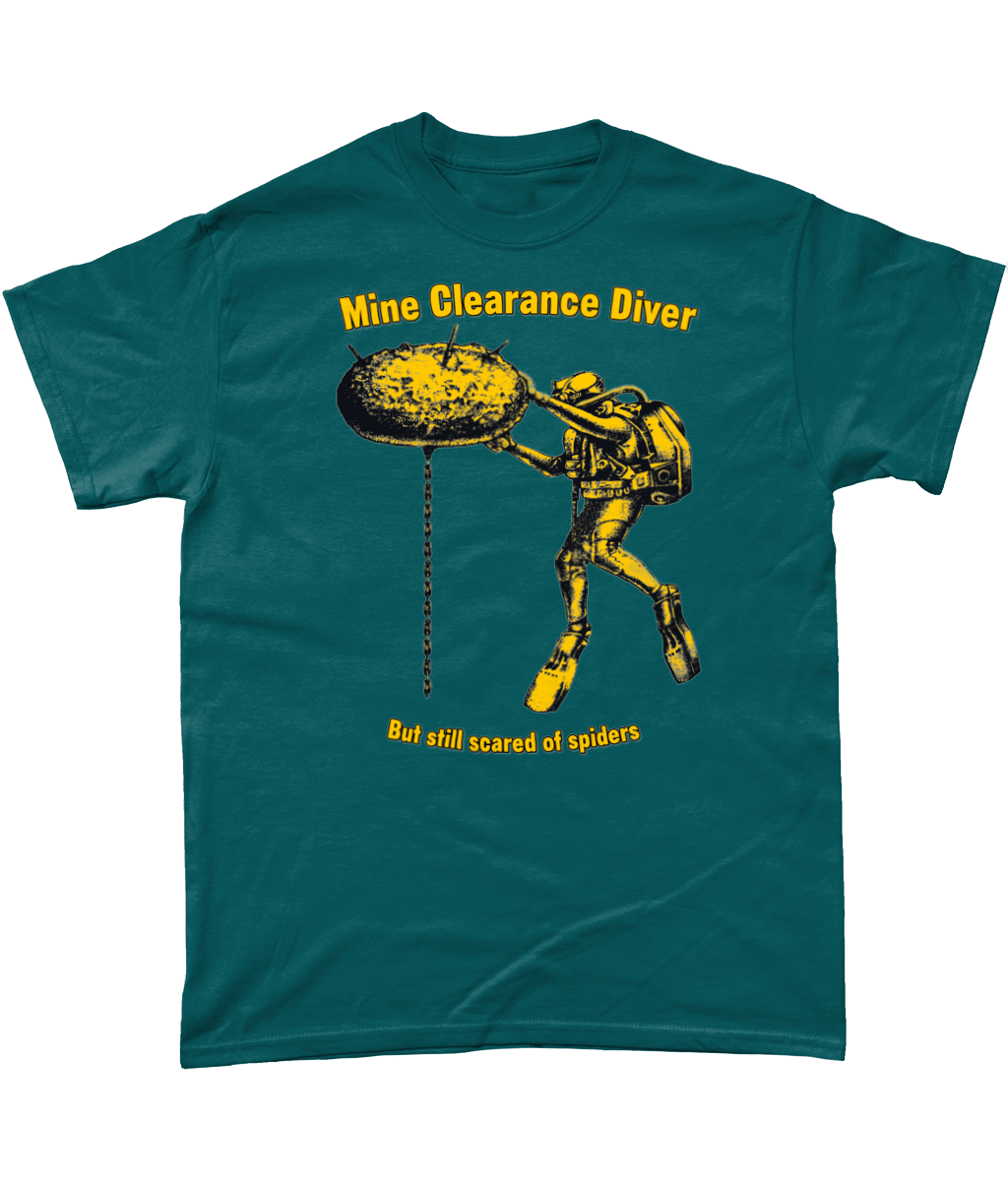 Still Scared of Spiders Divers - T-Shirt - Divers Gifts