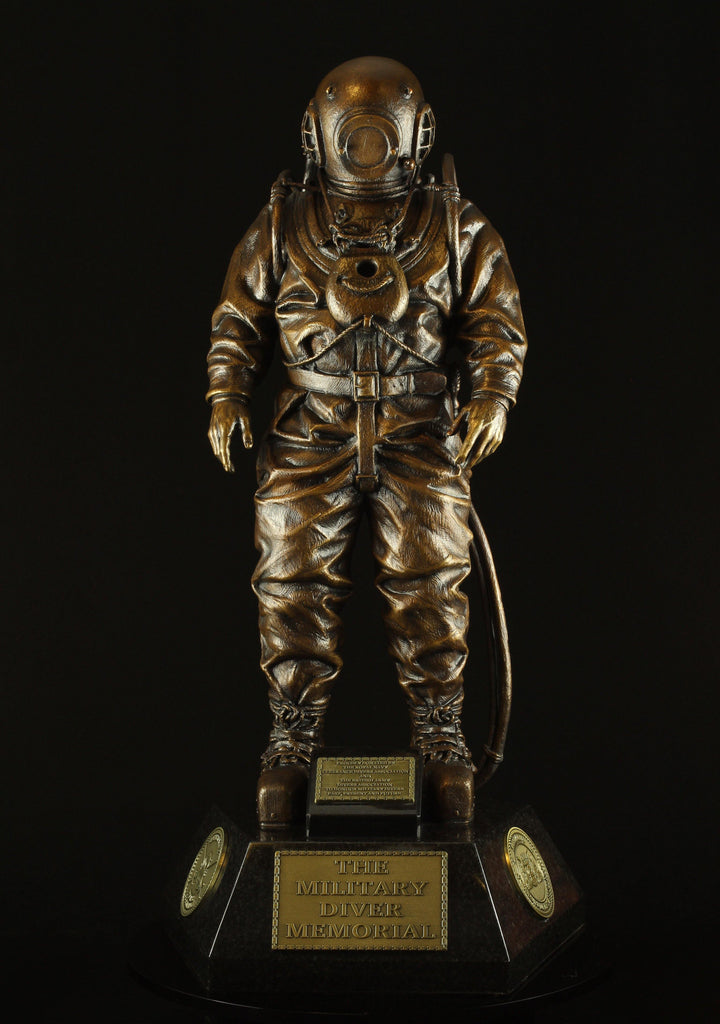 Military Diver Memorial® Limited Edition Bronze Statuette