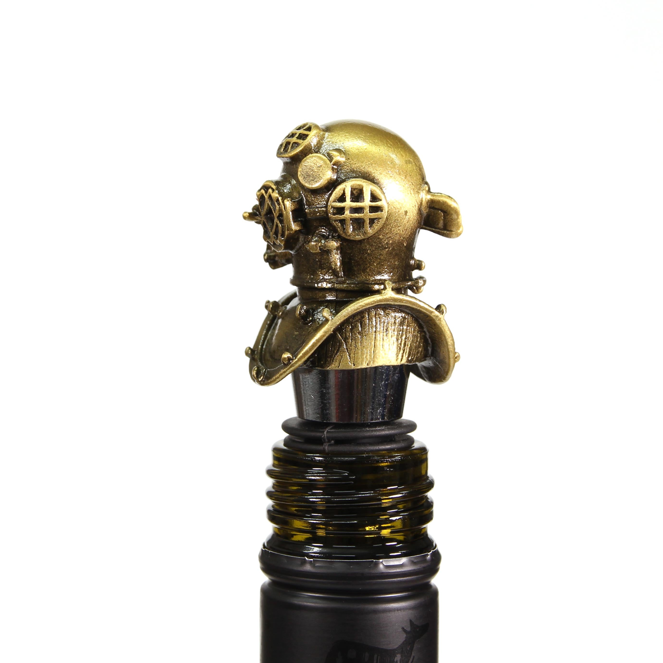 Diving Helmet Wine / Oil Bottle Stopper