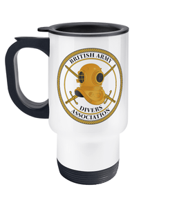 BADA Travel Mug - Gold Logo - Divers Gifts