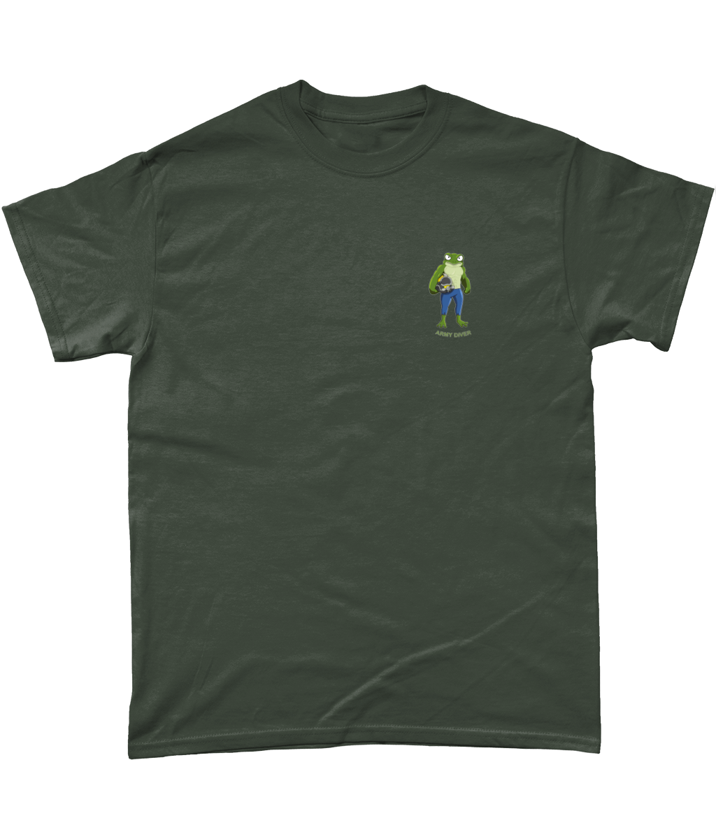 Army Diver Frog - T-Shirt - Divers Gifts