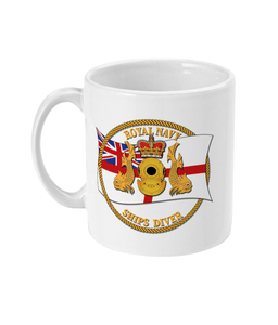 11oz Mug 64 - Royal Navy Ships Diver - Divers Gifts