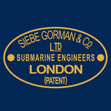 34 - Siebe Gorman Nameplate Front - T-Shirt - Divers Gifts