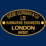 35 - Siebe Gorman Nameplate - T-Shirt (Printed Front and Back) - Divers Gifts