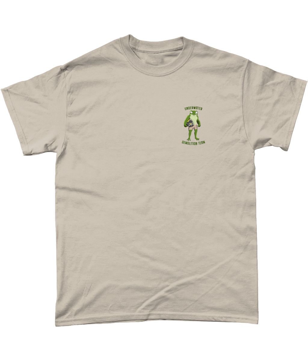 UDT Frog - T-Shirt (Printed Front and Back) - Divers Gifts