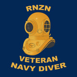 56 - Royal New Zealand Veteran Navy Diver T-Shirt - Divers Gifts