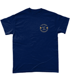 07 - Navy Diver - Sports Car Driver - T-Shirt (Printed Front and Back) - Divers Gifts