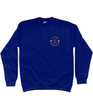 06 - Sweatshirt - Navy Diver - (Printed Front and Back) - Divers Gifts