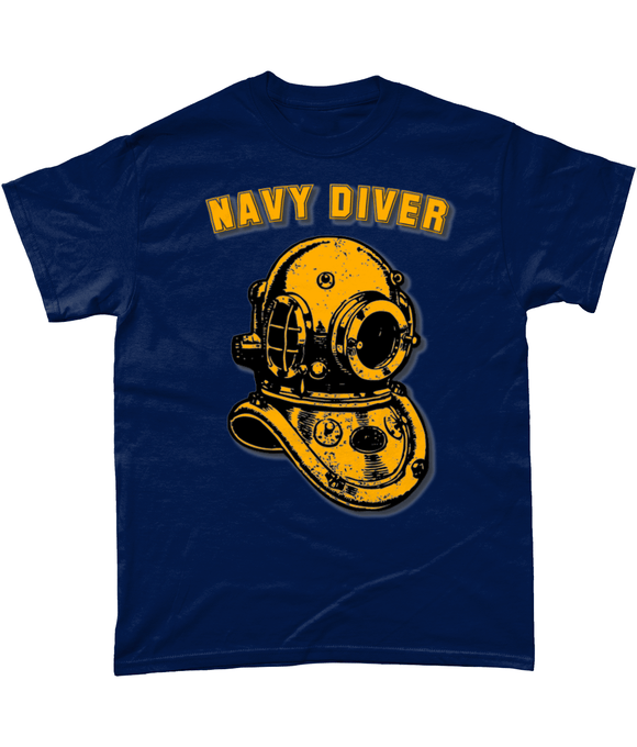 Navy Diver - T-Shirt - Divers Gifts