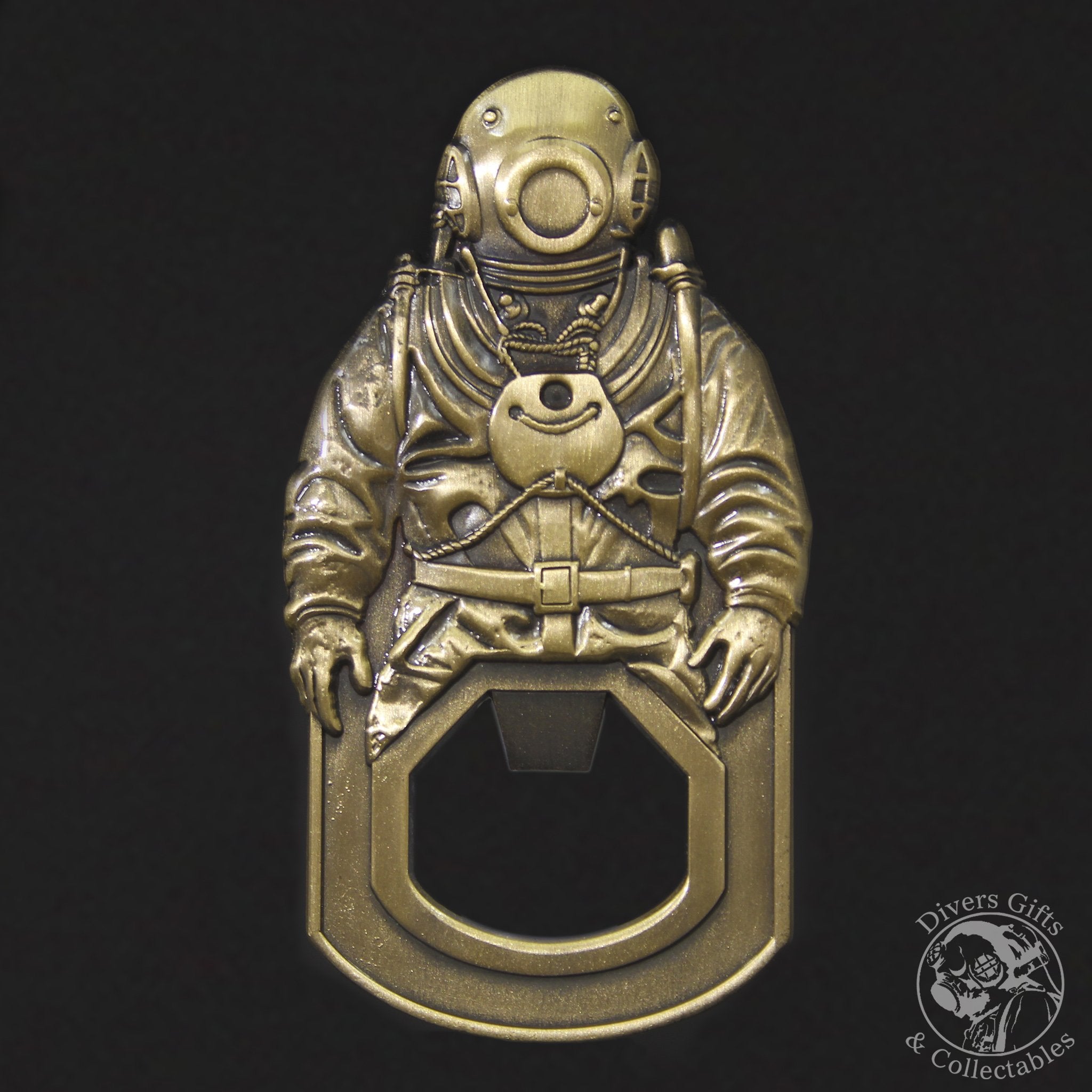 BO-02 Siebe Gorman 6 Bolt Diver Torso - Bottle Opener - Divers Gifts