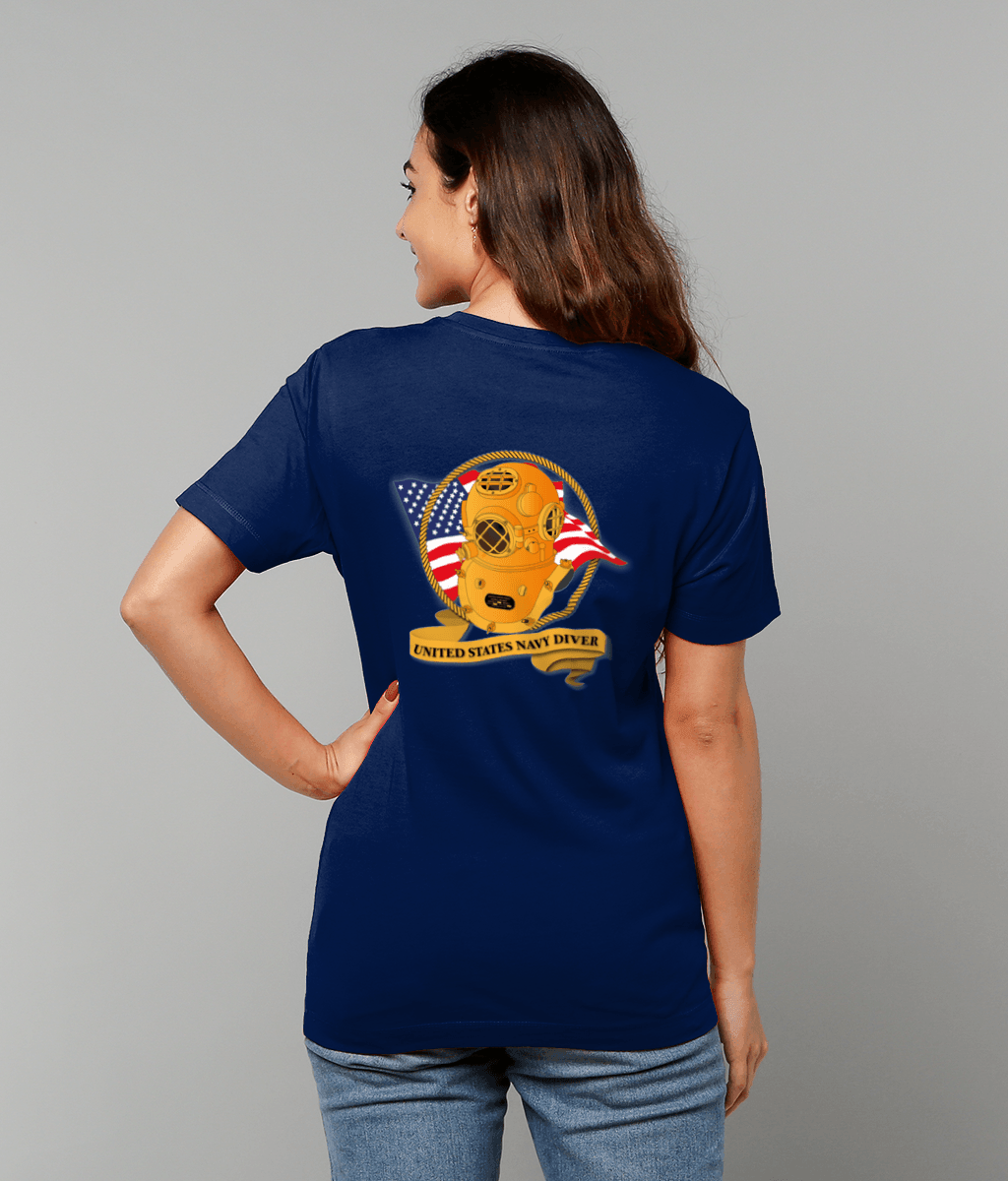 81 United States Navy Diver (Printed Front and Back) - Divers Gifts