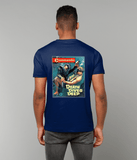 53 - Underwater Knife Fighter  - T-Shirt (Printed Front and Back) - Divers Gifts