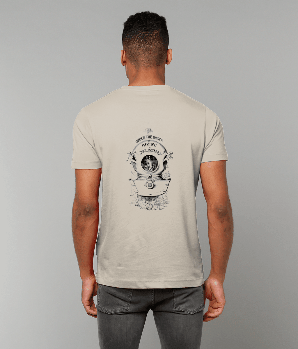 43 - Under the Waves- T-Shirt (Printed Front and Back) - Divers Gifts