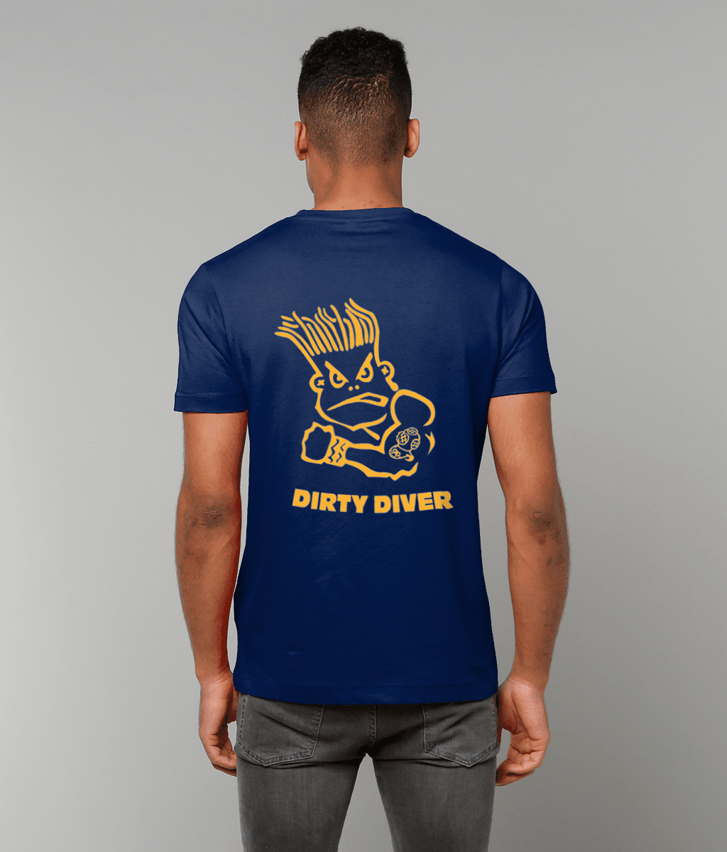 83 - Dirty Diver - T-Shirt (Printed Front and Back) - Divers Gifts