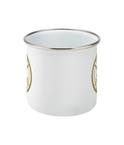 BADA Enamel Mug - Gold Logo - Divers Gifts