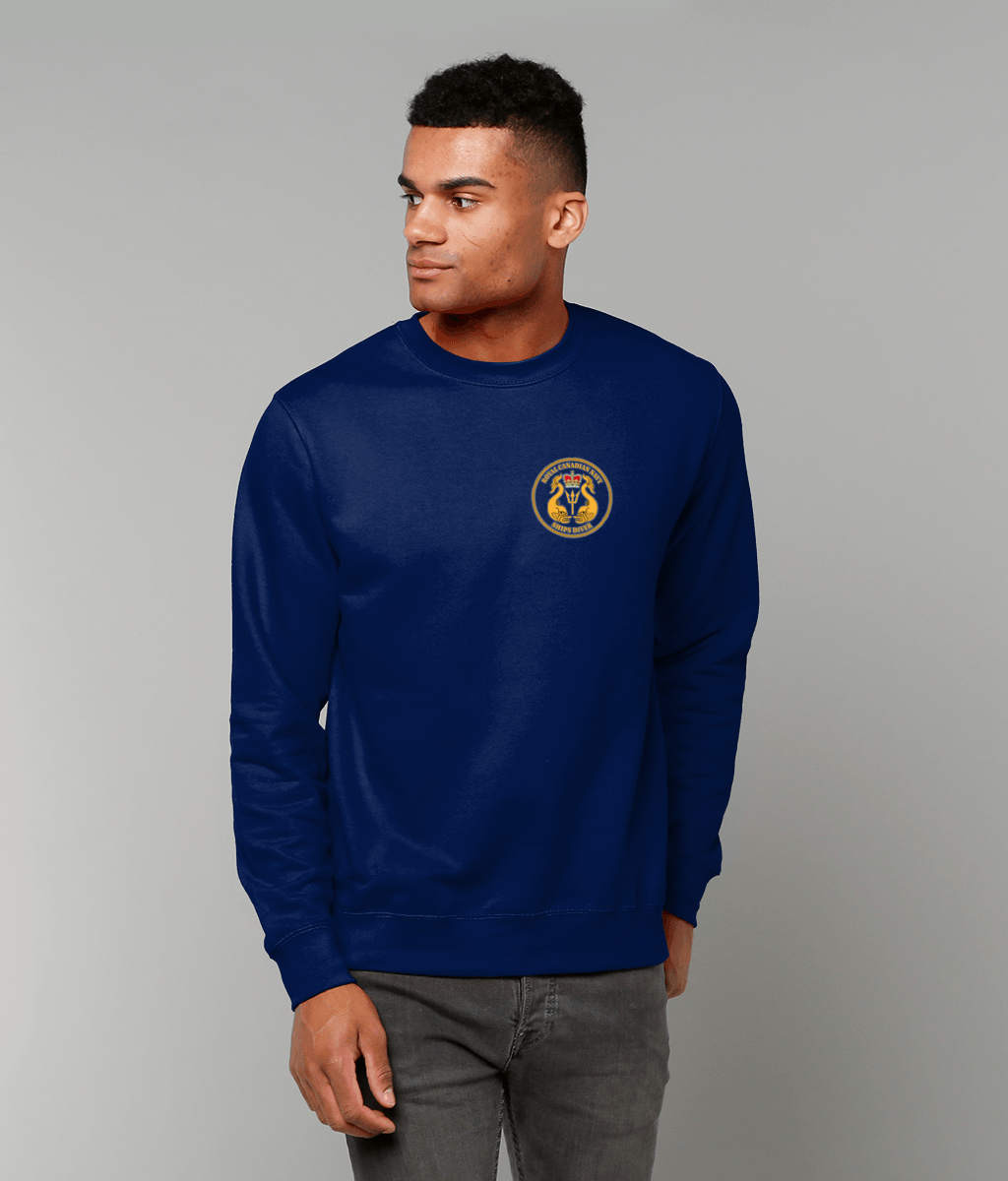 88 - Royal Canadian Navy Ships Diver - Printed Sweatshirt