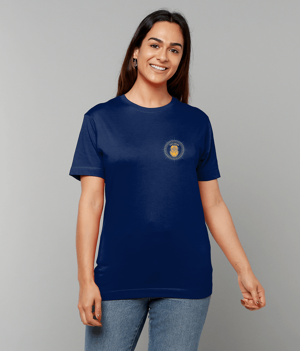 76-Navy Diver - T-Shirt (Printed Front) - Divers Gifts