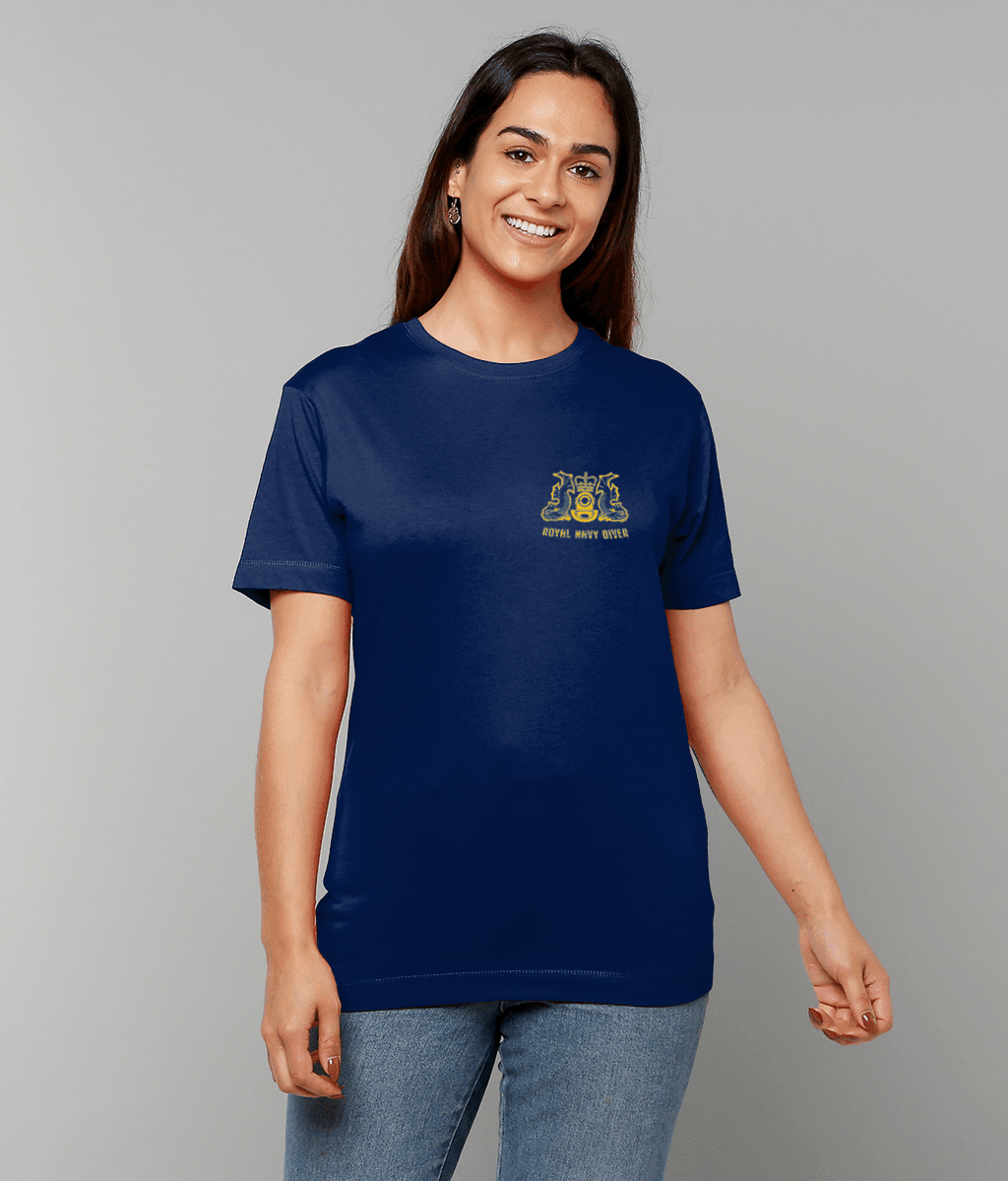 54 - DeepSeaDiverSportsCarDriver - T-Shirt (Printed Front and Back) - Divers Gifts