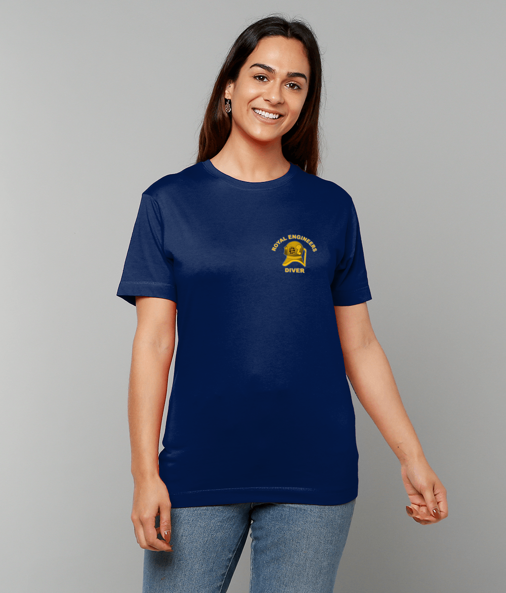 90 - Royal Engineers Diver T-Shirt (Printed Front)