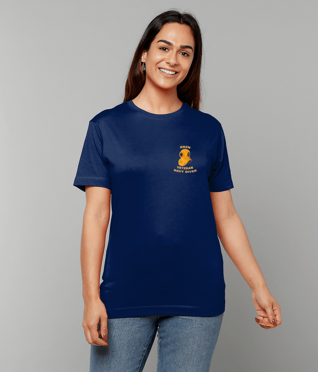 56 - Royal New Zealand Veteran Navy Diver T-Shirt - Divers Gifts